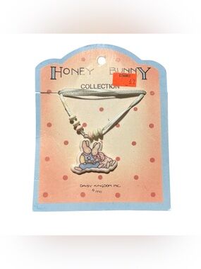 Vintage 1990 DAISY KINGDOM Honey Bunny Collection Necklace